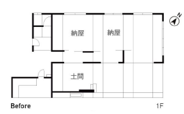 古民家再生の間取り1