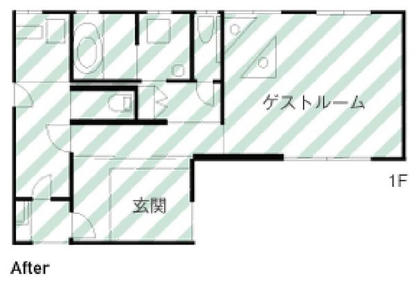 古民家再生の間取り2