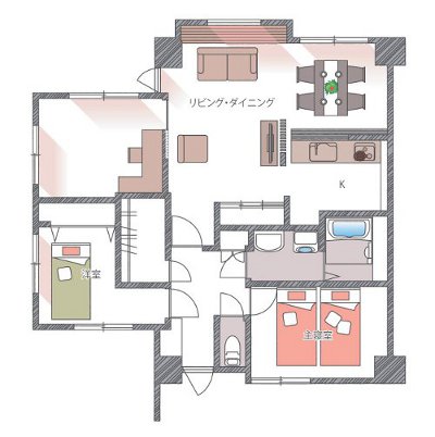 + Hobby Room Styleの間取り2