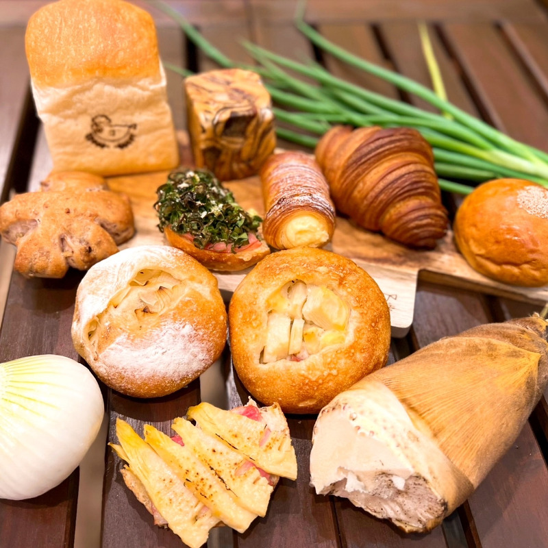 めだかぱんの焼き立てパン