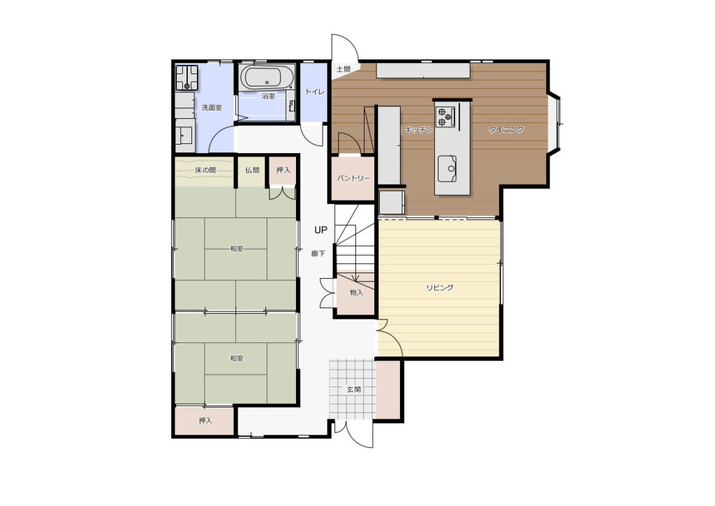 暮らし方を豊かにする理想の住まいの間取り2